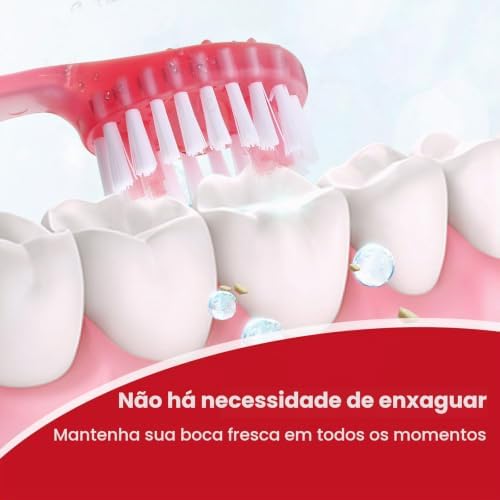 Escova Descartável 5 em 1 - não precisa enxaguar