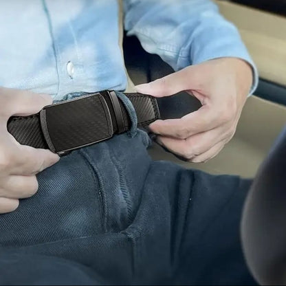 Cinto de Couro com Fecho Inteligente