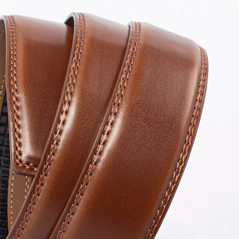 Cinto de Couro com Fecho Inteligente