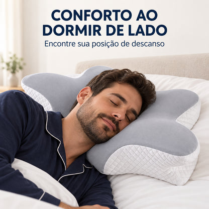 Pescoço Conforto Pro - dormir de lado
