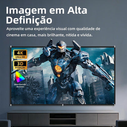 Tela de projeção ALR imagem em alta definição
