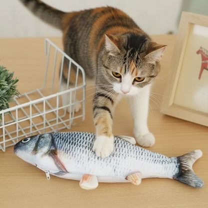 Peixe interativo felino